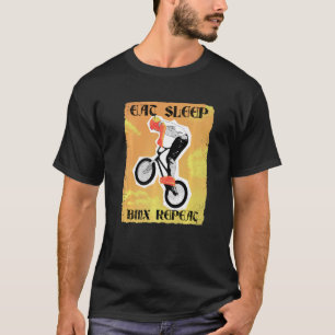 Camiseta Estilo Retro legal Coma Bmx Repetitivo Bicicleta B