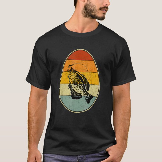 Camiseta Estilo Retro Páscoa Páscoa Engraçada de Ovos Dia F (Frente)