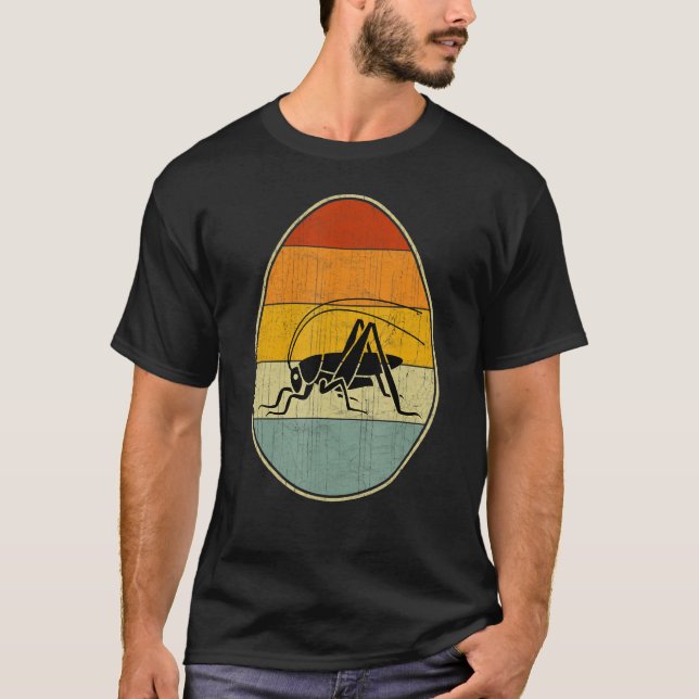 Camiseta Estilo Retro Páscoa Páscoa Gráfico de Ovos Cinza d (Frente)