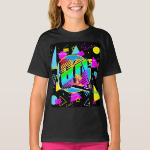 CAMISETA ESTILO RETRÔ VINTAGE DOS ANOS 80