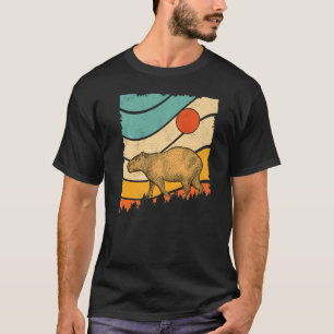 Camiseta Estilo retrô vintage incrível roedor cavy gigante