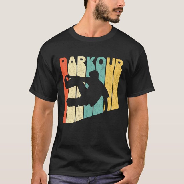 Camiseta Estilo Retro Vintage Silhout (Frente)