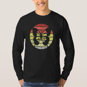 Camiseta Estilo Retroativo da Borboleta Vintage 4