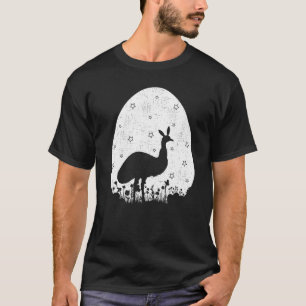 Camiseta Estilo Retroativo Da Vintagem Do Ovo De Páscoa Emu