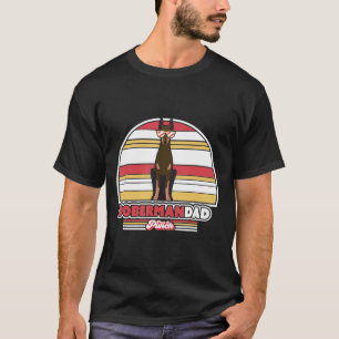 Camiseta Estilo Retroativo do Pai Doberman