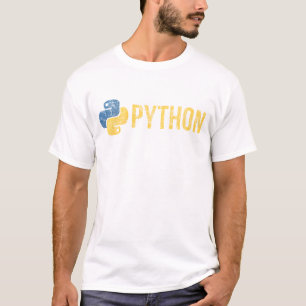 Camiseta Estilo Retroativo do Programador Python