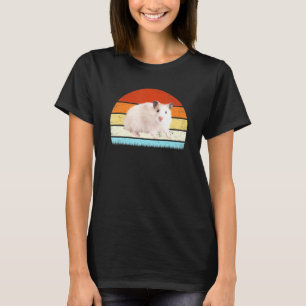 Camiseta Estilo Retroativo do Zookeeper do Hamster Vintage