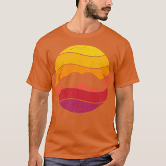 Camiseta Estilo retrorreflector do bigode Vintage 7