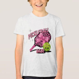 Camiseta Estilo Retrovisor De Leopardo Cor-De-Rosa-De-Galeb