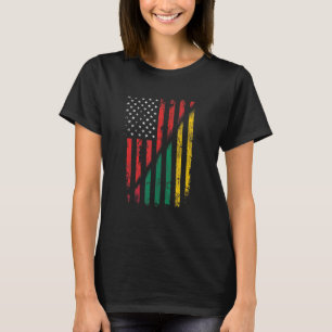 Camiseta Estilo Retrovisor de Sinalizador Americano Lituâni