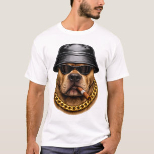 Camiseta Estilo Rua com Cachorro Legal – Design Ur