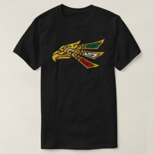 Camiseta Estilo Tribal Da Águia Mexicana Hecho No México