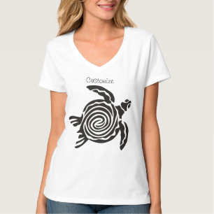 Camiseta Estilo Tribal Turtle Thunder_Cove