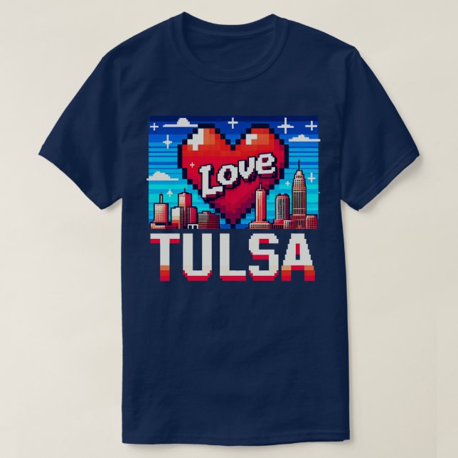 Camiseta Estilo Tulsa (Frente do Design)