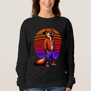 Camiseta Estilo Urbano Moderno Mongoose legal Arte Retroati