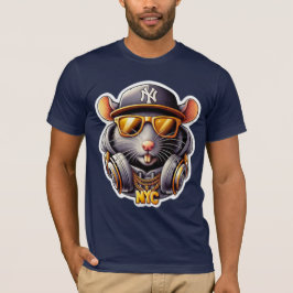 CAMISETA ESTILO URBANO RAT-NYC 2