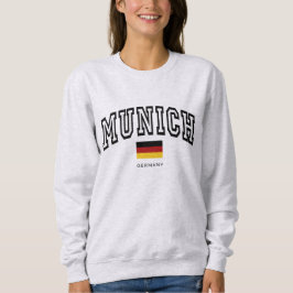 Camiseta Estilo Varsity Vintage Munique Alemão