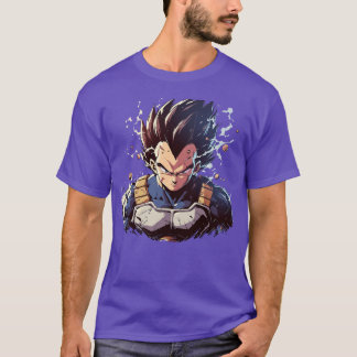 Camiseta estilo vegeta engraçado