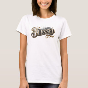 Camiseta Estilo Vibrante e ABENÇOADO