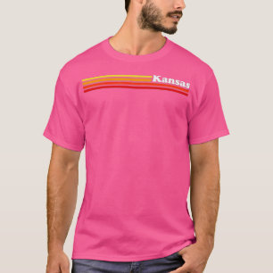 Camiseta Estilo Vintage 1980 Kansas
