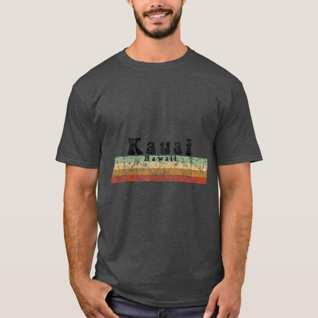 Camiseta Estilo Vintage 1980s - Kauai (Frente)