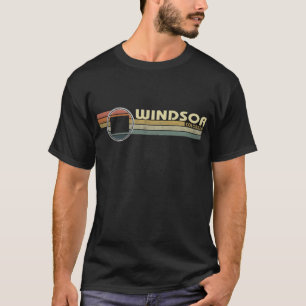 Camiseta Estilo Vintage 1980s WINDSOR, CO