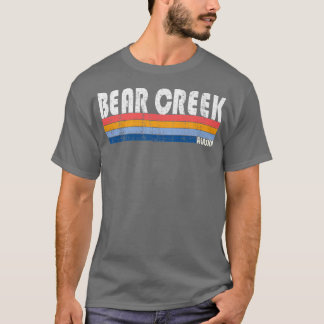 Camiseta Estilo Vintage 70s 80s Bear Creek, AK Premium1988