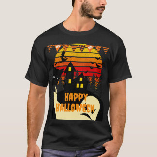 Camiseta Estilo Vintage Casa Assombrada - Feliz Teto de Hal