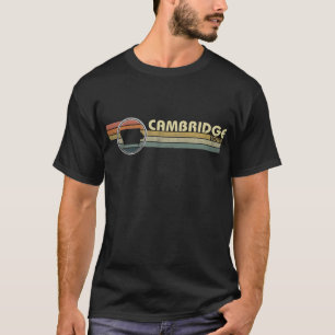 Camiseta Estilo Vintage dos Anos 80 CAMBRIDGE, IA