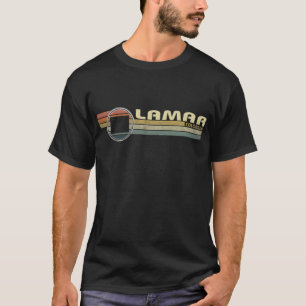 Camiseta Estilo Vintage dos anos 80 LAMAR, CO