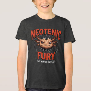 Camiseta Estilo vintage dos anos 90 Axolote Skate Rad néon