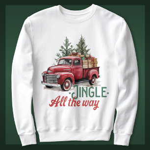Camiseta Estilo Vintage Jingle até o Natal