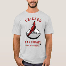 Camiseta Estilo Vintage Moderno Chicago Cardinals