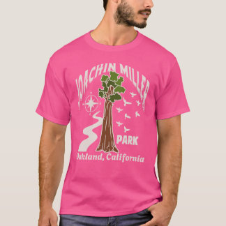 Camiseta EstiloRetrô Joachin Miller Parque Oakland Califórn