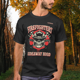 Camiseta Estilos Vintage Bombeiros de Capuchos Mortos