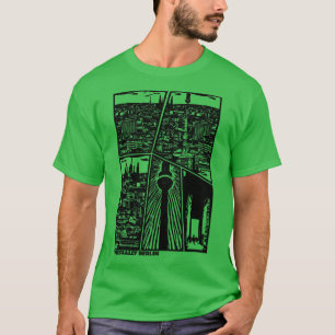 Camiseta EstiloSkylineBerlim Criado por AI
