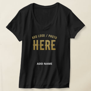CAMISETA ESTILOSO MODERNO PERSONALIZÁVEL PRETO VERIFICADO C