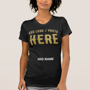 CAMISETA ESTILOSO MODERNO PERSONALIZÁVEL PRETO VERIFICADO C