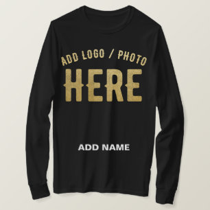 CAMISETA ESTILOSO MODERNO PERSONALIZÁVEL PRETO VERIFICADO M