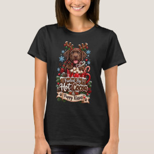 Camiseta Estimado Pelo Cacau Quente E Beijos De Cachorrinho