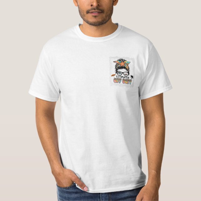 Camiseta Estimador de Férias de Bordo Mensageiro (Frente)