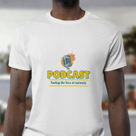 Camiseta Estimulando o caminho de Podcasting