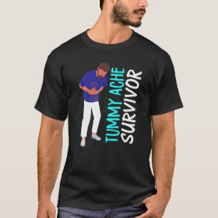 Camiseta Estômago de Sobrevivência Atumista Atinge o IBS 1