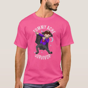 Camiseta Estômago Sobrevivente Do Tummy Atinge Dor Abdomina