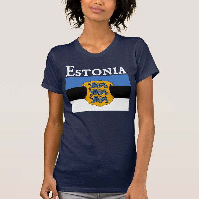 Camiseta Estónia (Eesti) (Frente)