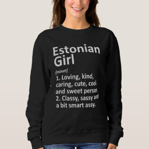 Camiseta ESTÔNIA GIRL ESTÔNIA Gift Funny Country Home Root