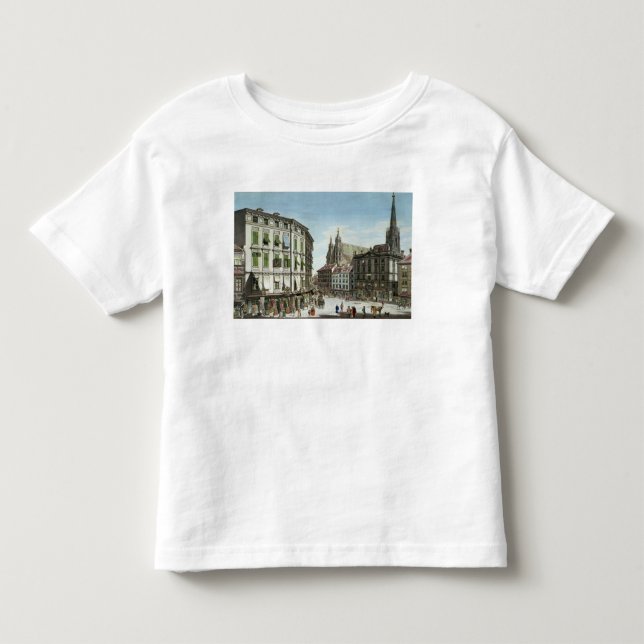 Camiseta Estoque-im-Eisen-Platz, com St. Stephan (Frente)
