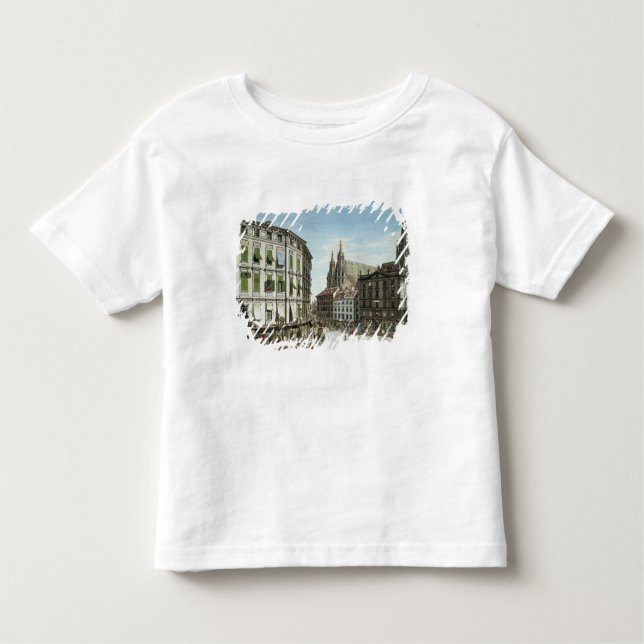 Camiseta Estoque-im-Eisen-Platz, com St. Stephan (Frente)