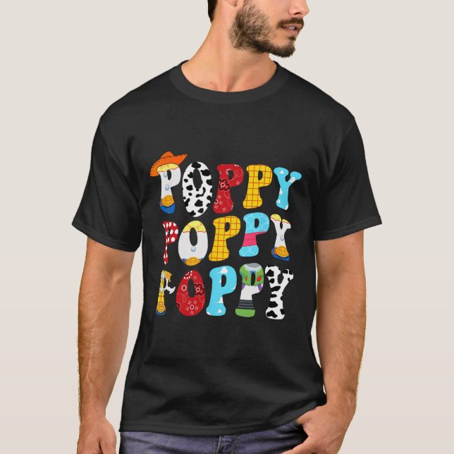 Camiseta Estória de Popy Toy Boy Pai Tee for (Frente)