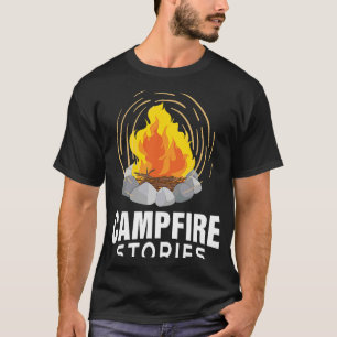 Camiseta Estórias de Campfire Histórias do Groground Firesi